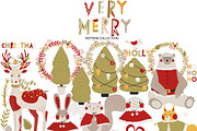 Very merry. Xmas patterns, a Pattern Graphic by Lineli (Thumbnail 2 of 11)