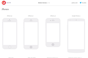 Mobile Devices, an iPhone Mockup by UX Kits (Thumbnail 2 of 4)
