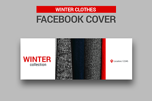 6 Winter Clothes Facebook Covers