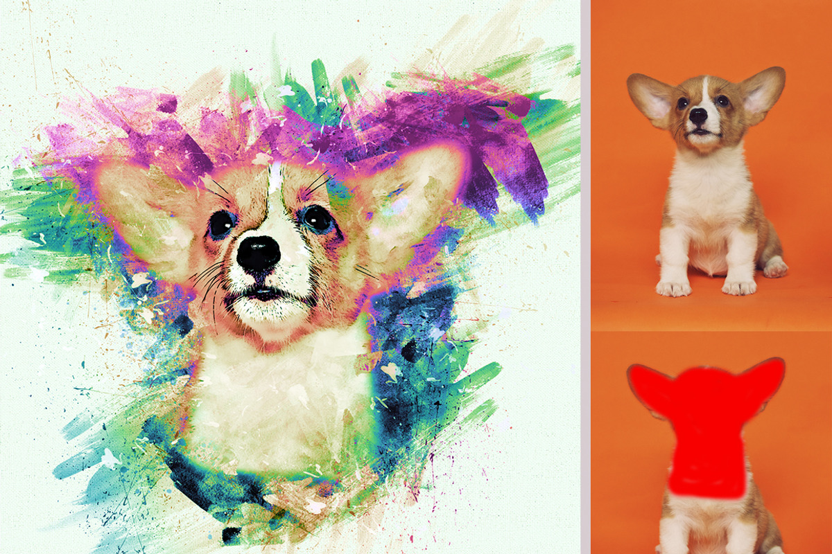 Paint Photoshop Action, an Action Add-On by MRI STUDIO (Photo 19 of 27)