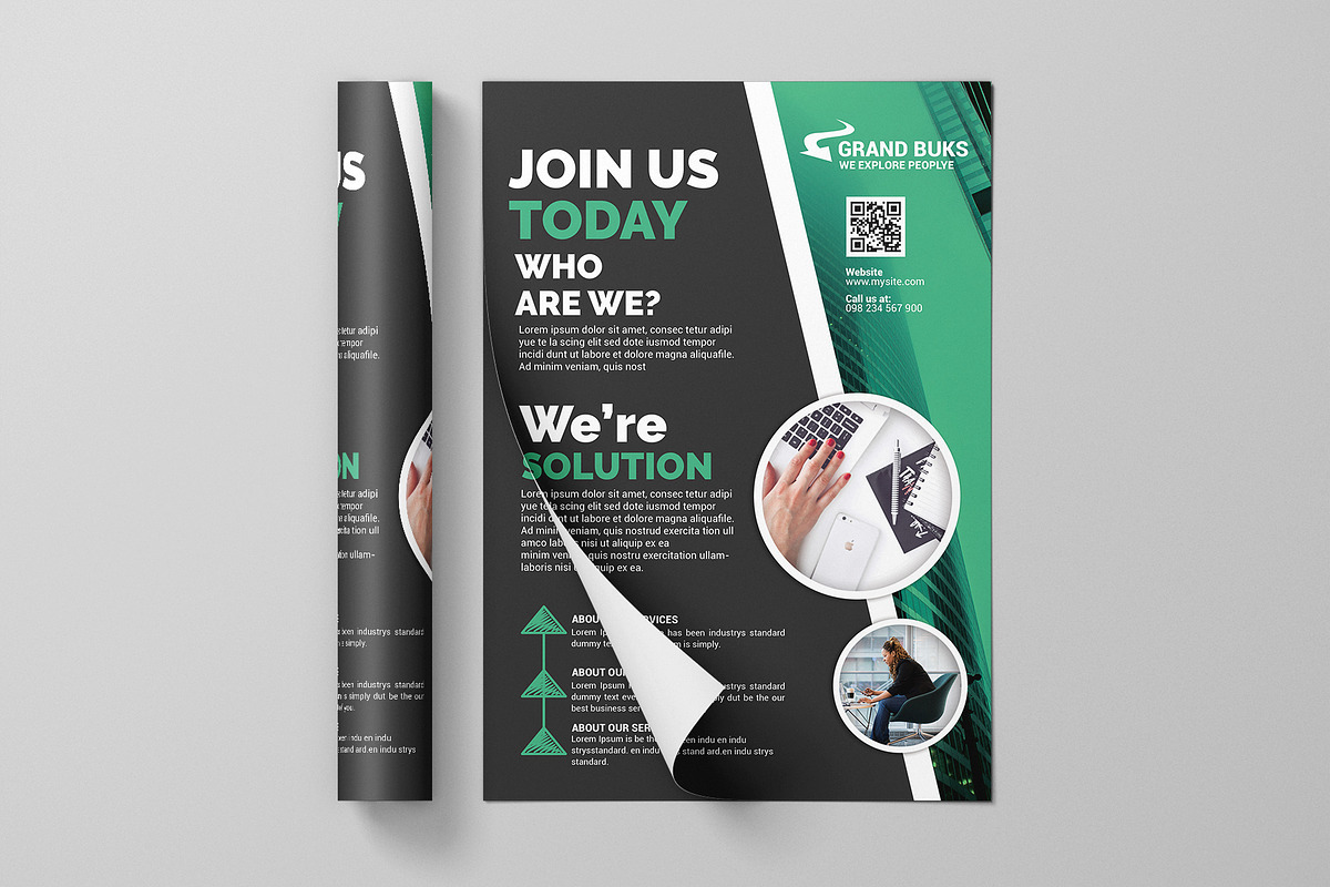 Business Flyer Bundles, a Flyer Template by Design Up (Photo 4 of 6)