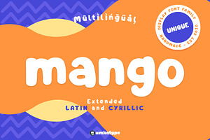 Mango Cute Display Font