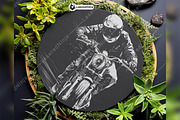 Motorbike Rider High-speed Racing, a Background Graphic by LaseredNinja (Thumbnail 6 of 7)