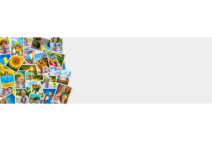 Collage of photos on the theme of, a Person Photo by yanadjana