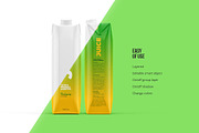 Juice Mockup Tetra Prisma 1000ml, a Packaging Mockup by easymock (Thumbnail 5 of 10)