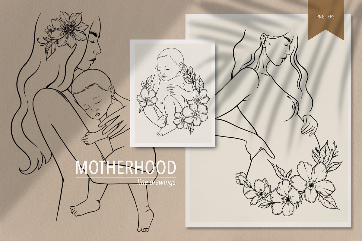 Women & flowers BUNDLE, a Graphic by heyXeni (Photo 4 of 68)