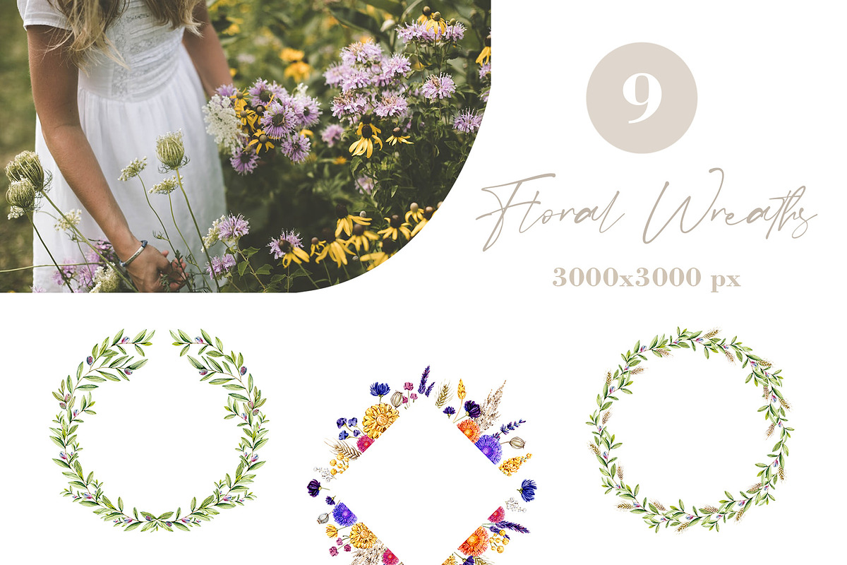 Summer Flowers Collection, an Illustration by S_ARTLOVE (Photo 4 of 8)