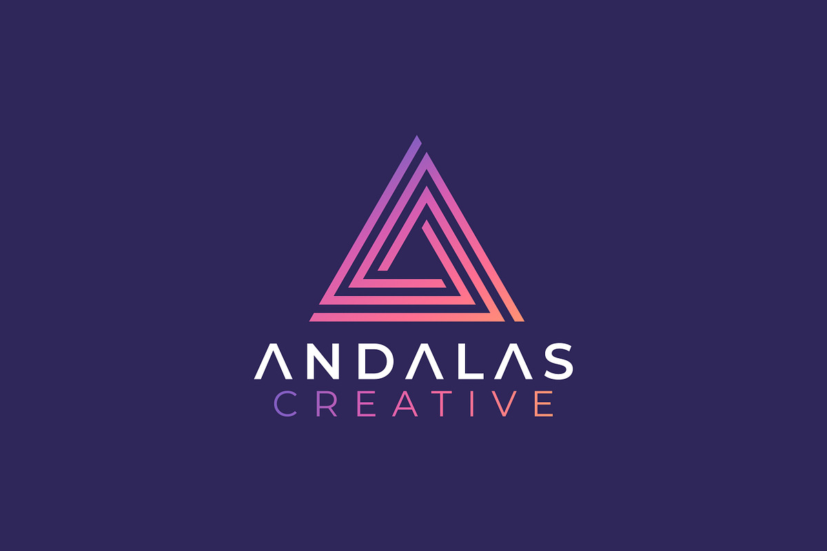 Triangle for Letter A Logo Branding, a Branding & Logo Template by Signatoro (Photo 1 of 2)