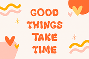 Happy & Groovy Retro Playful Display, a Font by Kaya Fonts (Thumbnail 12 of 29)