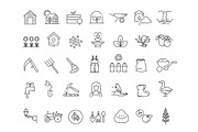 Gardening Line Icons Collection, an Outline Icon by Tettygreen (Thumbnail 2 of 2)