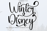 Winter Disney, a Handwritten Font by FreshTypeINK (Thumbnail 1 of 8)