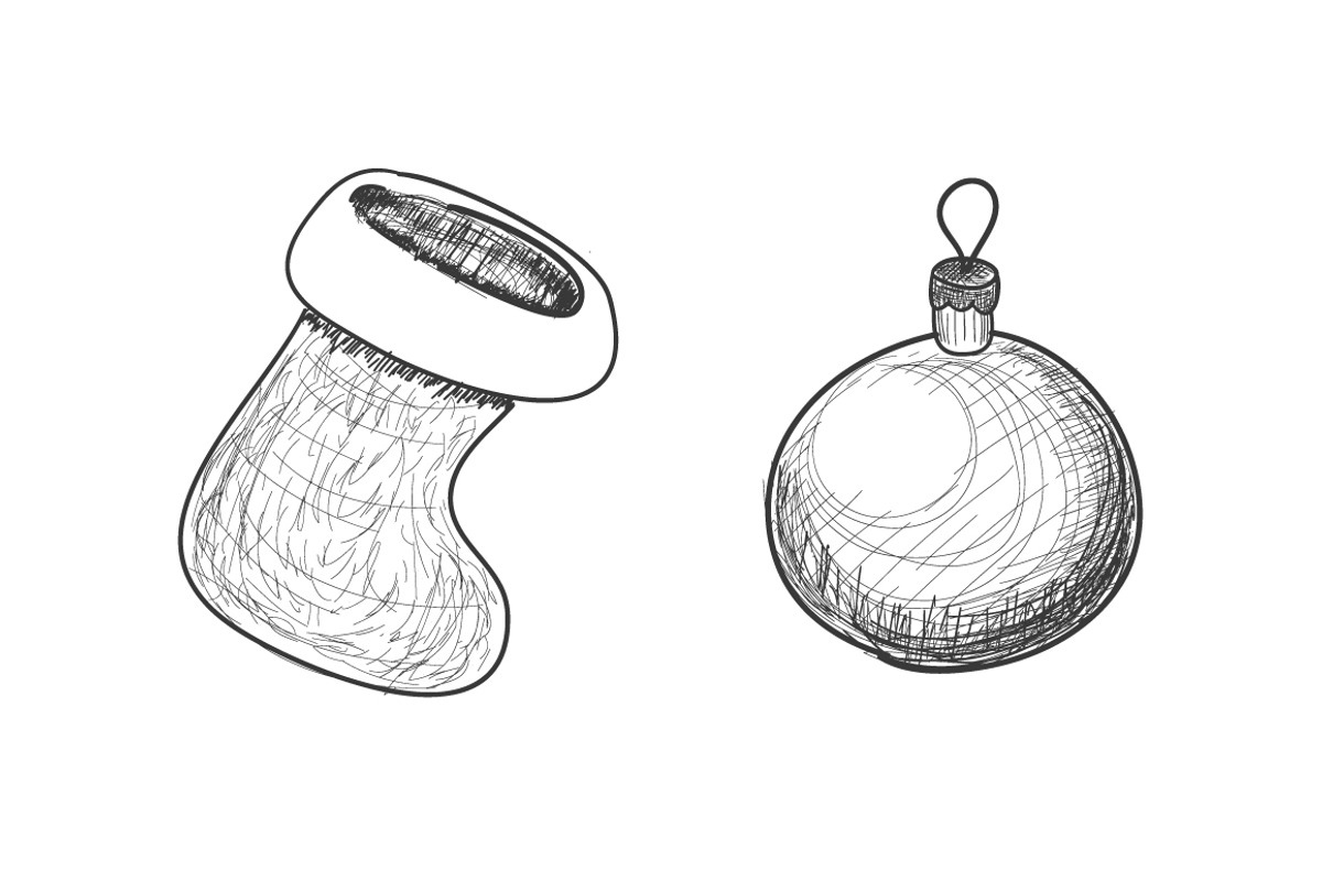 Chrismas sketches preview 3