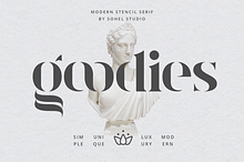 Goodies - Elegant Logotype Font