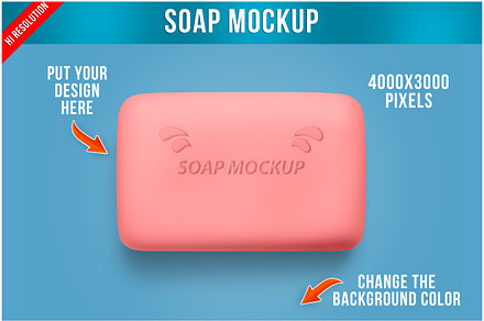 Soap Mockup PSD, an Advertising Mockup by Bruno's Shop