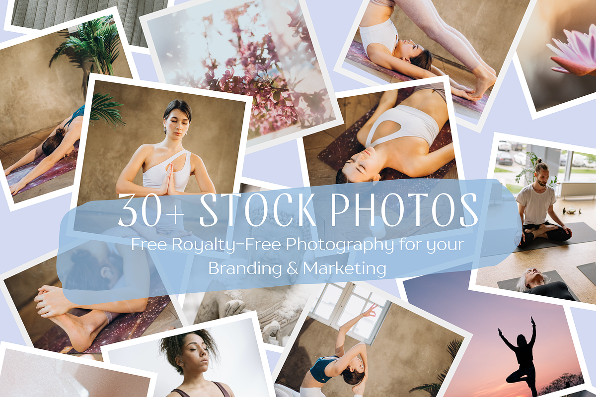 Bloom Yoga Water Canva Template, a Social Media Template by The Inspired Brand (Photo 6 of 8)