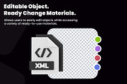 File Format 3D Icon Pack, a 3D by novia99design (Thumbnail 3 of 8)