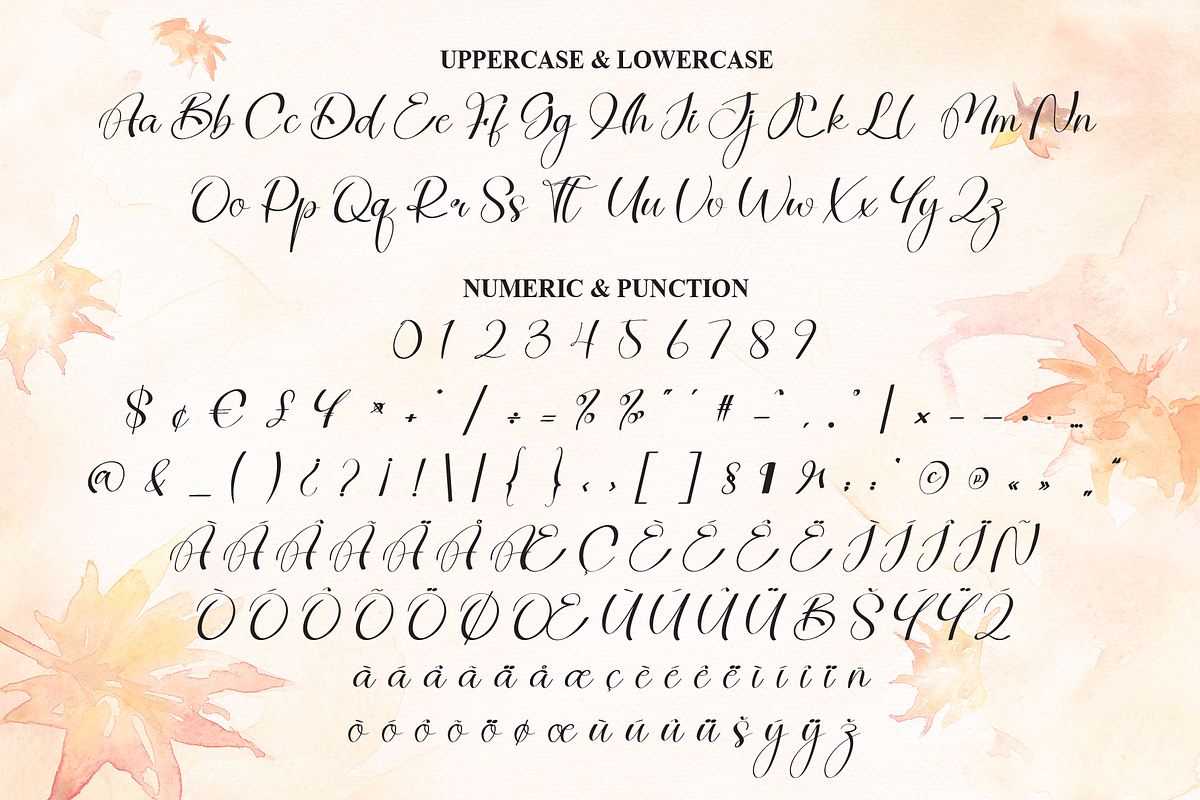 Autumn | Script Font, a Handwritten Font by Scratchones (Photo 7 of 8)
