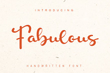 Fabulous - Handwritten Font