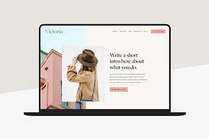 Squarespace 7.1 Template: Victoria