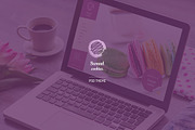 Sweeet cookies - PSD Theme, a Websites & App Template by skatusic themes (Thumbnail 1 of 2)