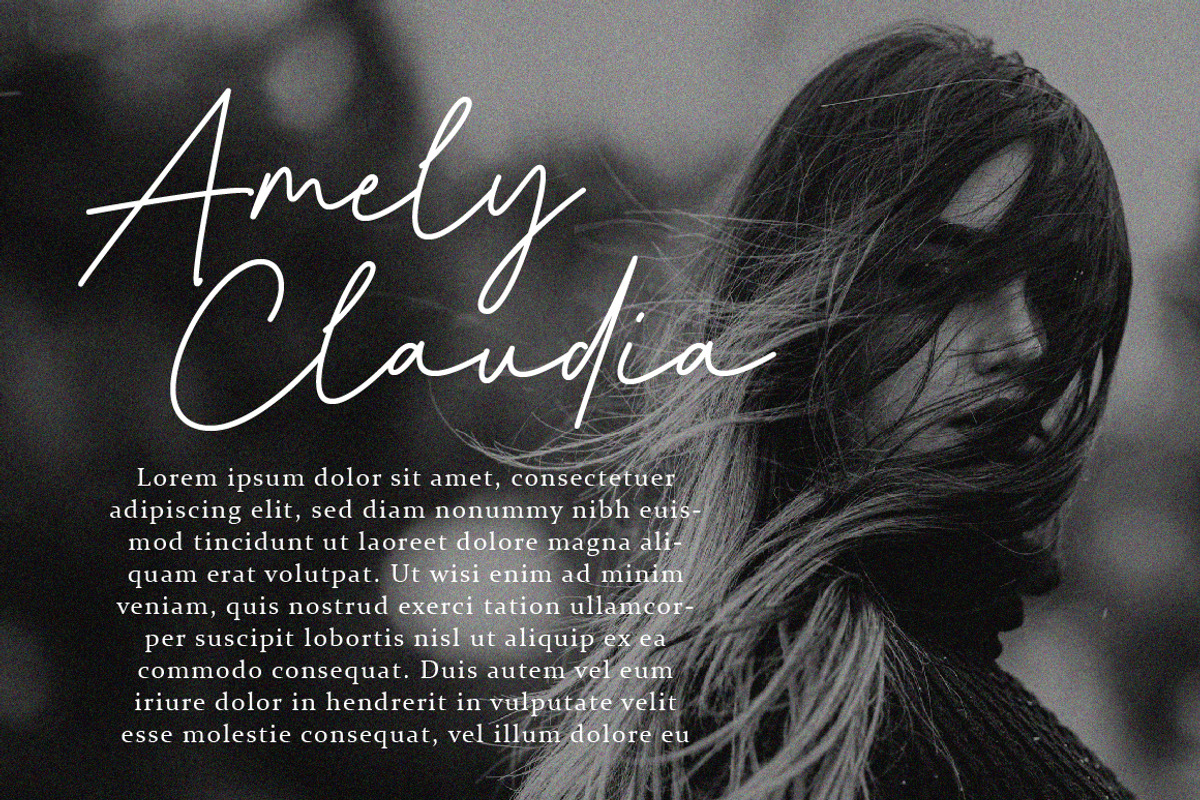 Gistale - Signature Script Font, a Handwritten Font by Typebae (Photo 4 of 9)
