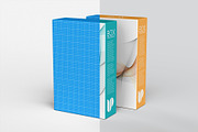 Box Package Mockup - 12 views, a Packaging Mockup by Illusiongraphic (Thumbnail 16 of 29)