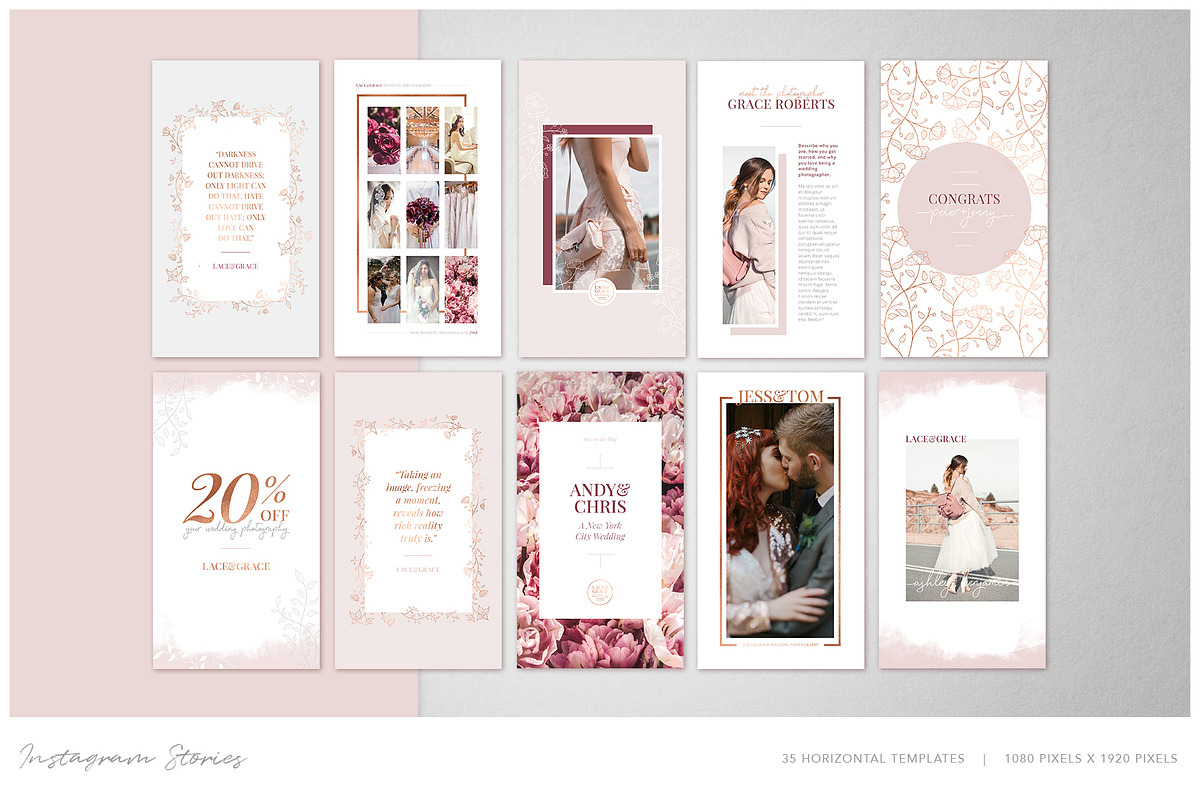 COPPERING | Social Media Kit, a Social Media Template by Marigold Studios (Photo 5 of 14)