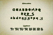 Agusto – Chunky Hand Drawn Font, a Handwritten Font by Mockmenot (Thumbnail 7 of 10)
