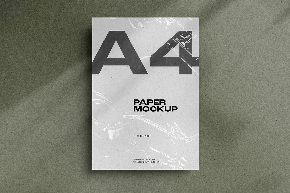 A4 Paper / Stationery Mockups 02, a Pens & Pencil Mockup by dpi (Photo 11 of 11)
