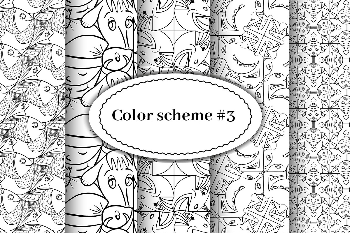 ESCHER seamless pattern, a Pattern Graphic by Ira_Lacrimosa (Photo 4 of 7)