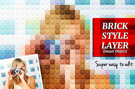 Brick Toy Style Effect