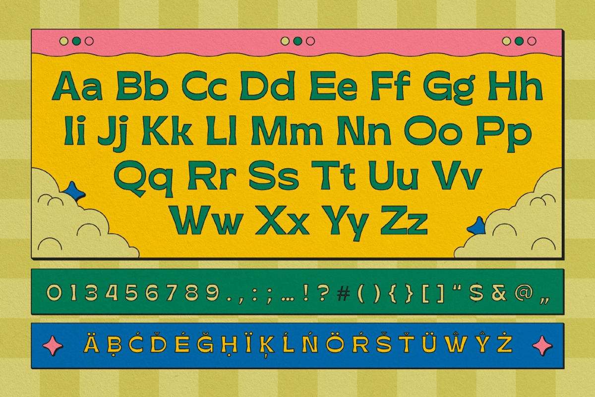 Experiflare, a Sans Serif Font by graphicook (Photo 3 of 10)