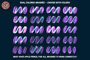 Procreate Maximum Metallic Brush Set, a Brush Add-On by AlwaysBeColoring (Thumbnail 5 of 10)