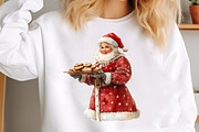 Christmas Elf Watercolor Characters, an Illustration by SinaCreation (Thumbnail 5 of 7)