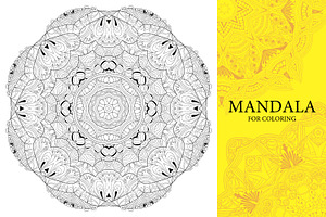 Unusual Mandalas For Coloring 6