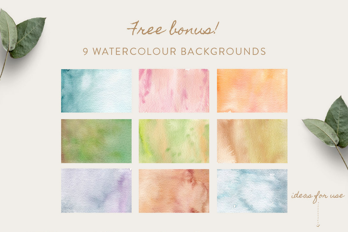 Rustic Feminine Logo Kit + BONUS, a Branding & Logo Template by ClementineCreative (Photo 11 of 12)