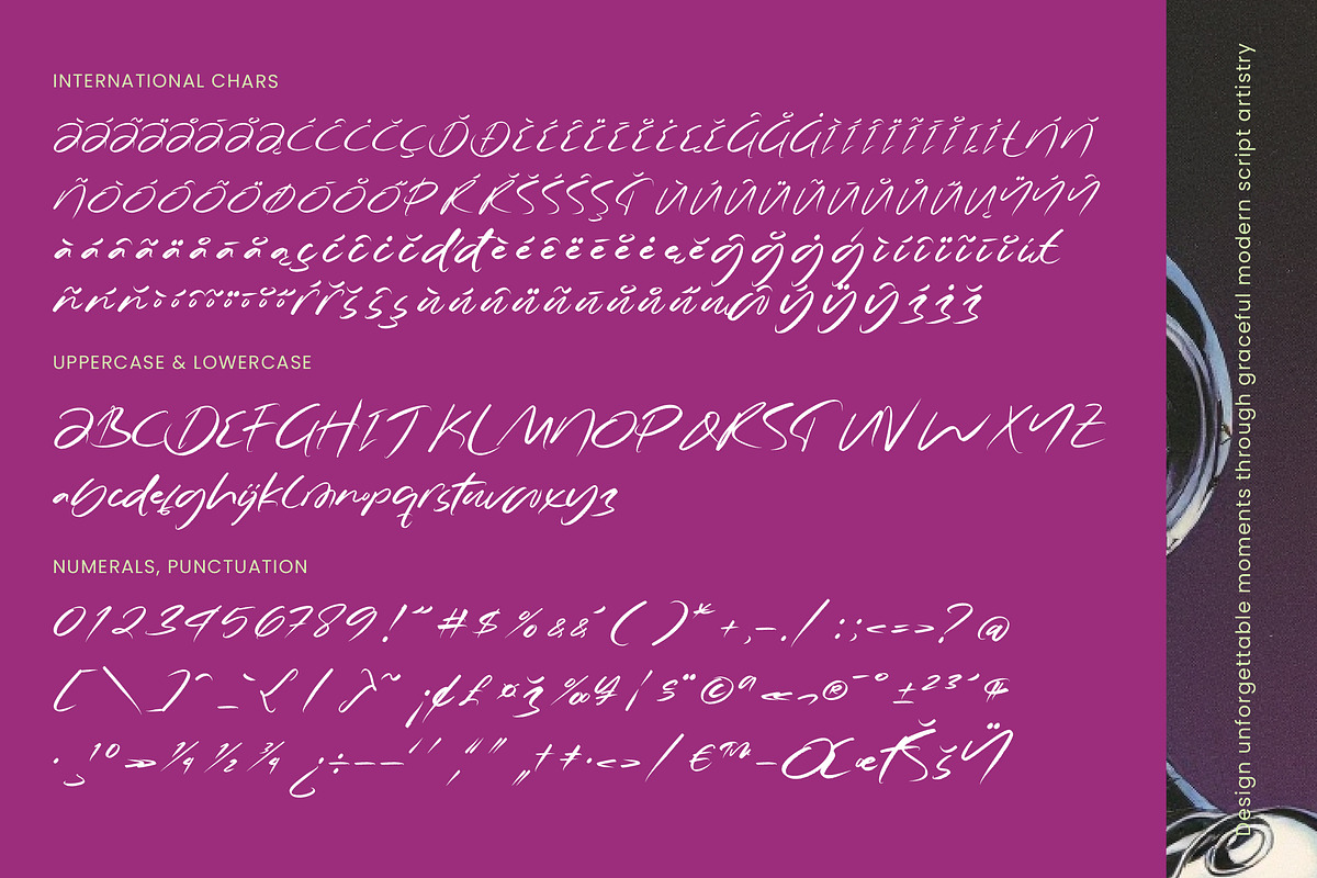 Magnetic Playback Handbrush Script, a Script Font by stylishtype.co (Photo 14 of 15)