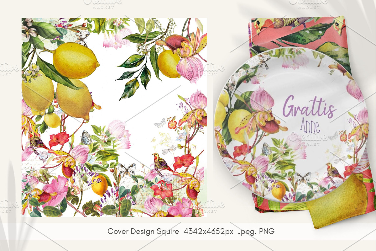 The Exotic Lemon Collection, an Object Illustration by Alisa Mikibith Art (Photo 11 of 18)