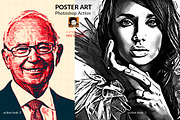 Poster Art Photoshop Action, an Action Add-On by MRI STUDIO (Thumbnail 3 of 6)