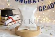 Graduation Snacks Chips Bag Mockup, a Product Mockup by TatiMockup (Thumbnail 1 of 4)