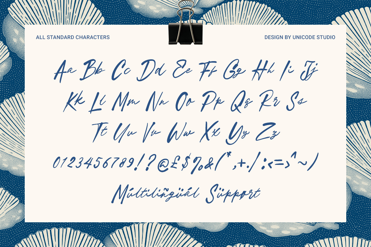 Yaenako – Elegant Handwritten Script, a Handwritten Font by Unicode Studio (Photo 9 of 10)