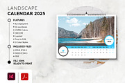 Landscape Calendar 2025, a Stationery Template by MstArtwork (Thumbnail 1 of 7)
