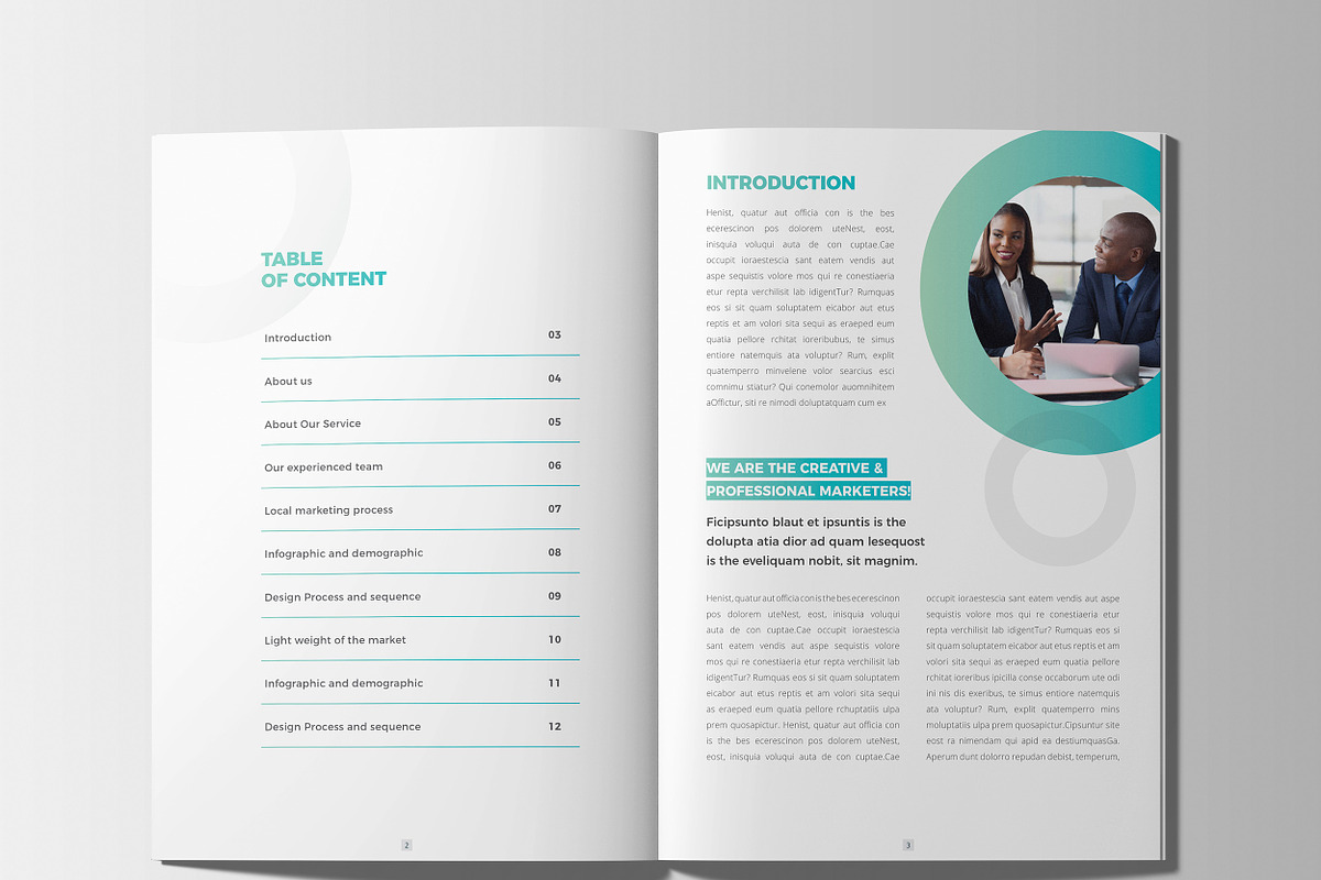 Business Project Proposal Design, a Stationery Template by Layout Design (Photo 3 of 12)