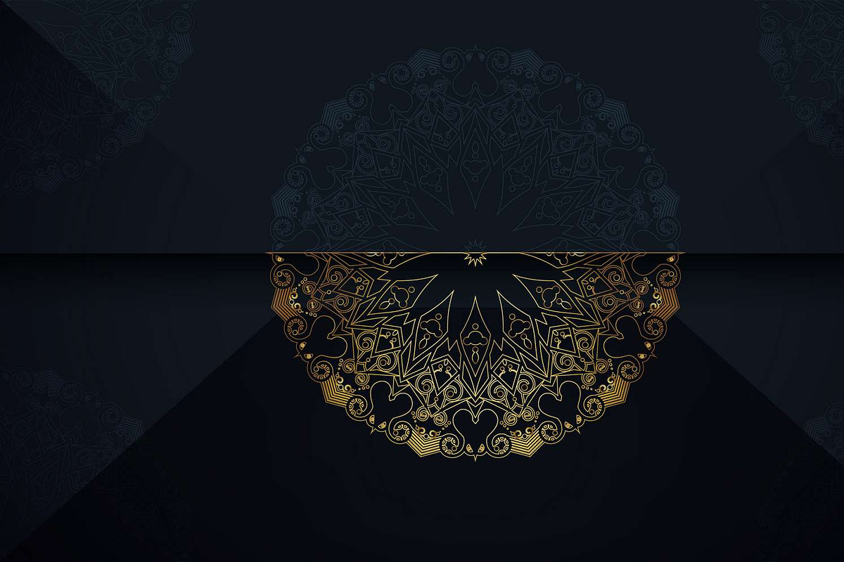 560+ Mandala Design Mega Collection, a Decorative Illustration by NJ Himel (Photo 70 of 289)