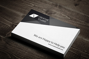 Creative Abstract Business Card