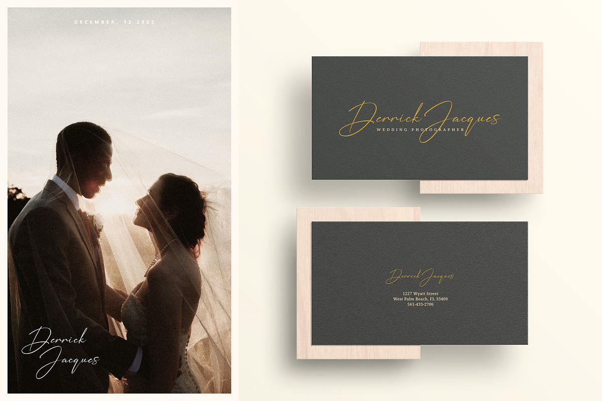 Golden Partline | Modern Handwritten, a Script Font by MJB Letters (Photo 6 of 12)