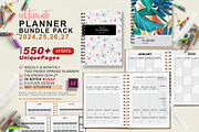 Ultimate Planner Bundle Pack 2024-27, a Stationery Template by ROJI CREATOR (Thumbnail 1 of 9)