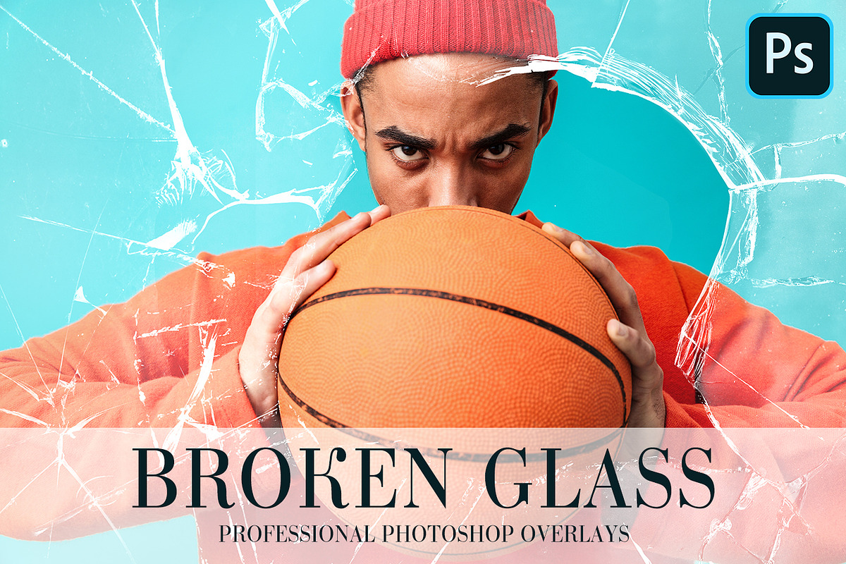 Broken Glass Overlays Photoshop, a Plug-in Add-On by FixThePhoto (Photo 1 of 32)