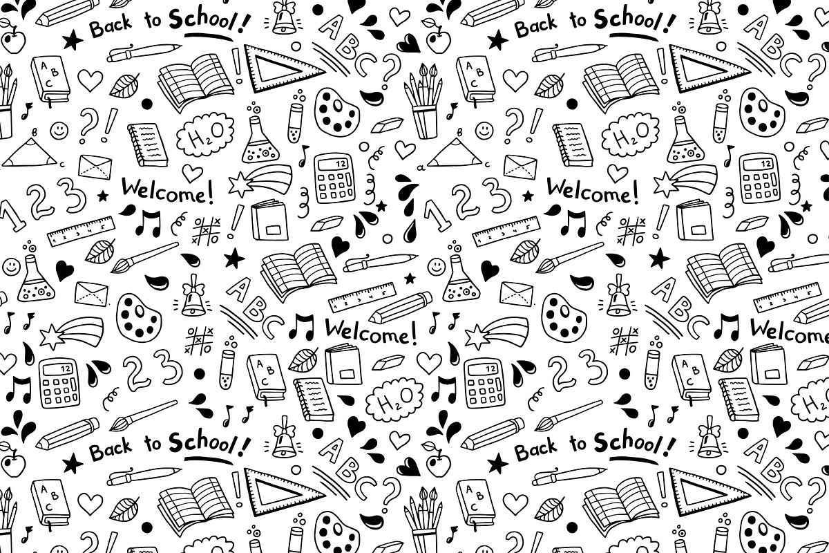 School: small vector set, a Pattern Graphic by natsa (Photo 4 of 4)