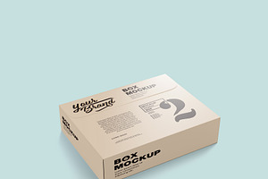 Delivery Box Mockup